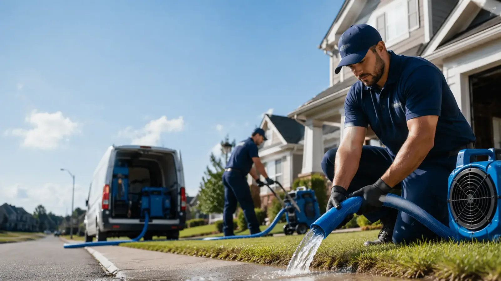 Flood Damage Restoration in Round Top, TX